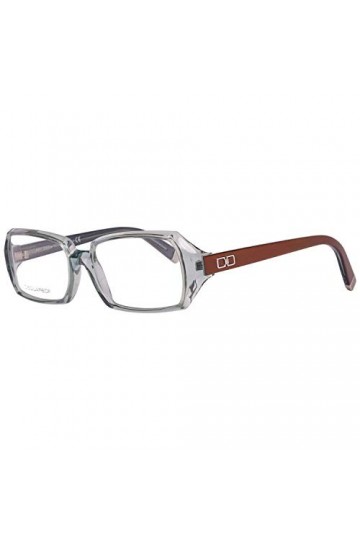 DSQUARED Dsquared2 Brillengestelle Dq5019 087 54 Lunettes de Soleil, Blanc Transparent , 56 Femme