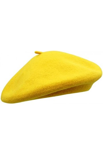 Béret en laine pour femme - Bleu - Taille unique