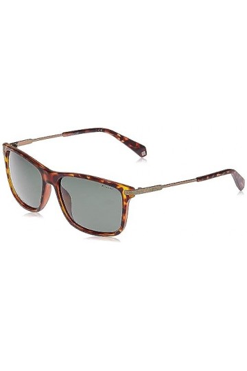 Polaroid PLD 2063/S Montures de Lunettes, Marron Matt HVNA , 58 Femme