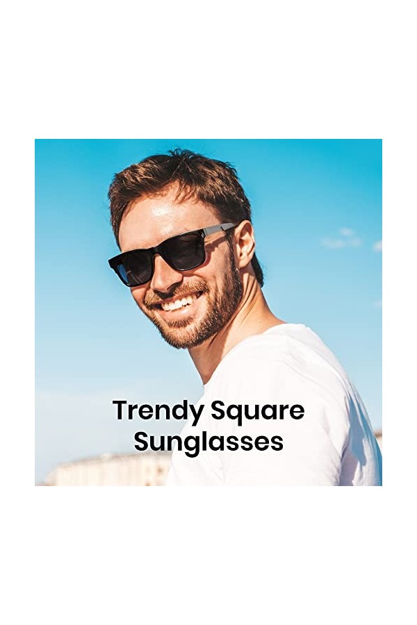 Cyxus Lunettes de soleil pour hommes 2024