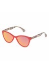 Police - TRICK 6 SPL086, Oeil de chat, acétate, femme, RED FANTASY/GREY RED MULTILAYER POLARIZED Z68R A , 54/17/140