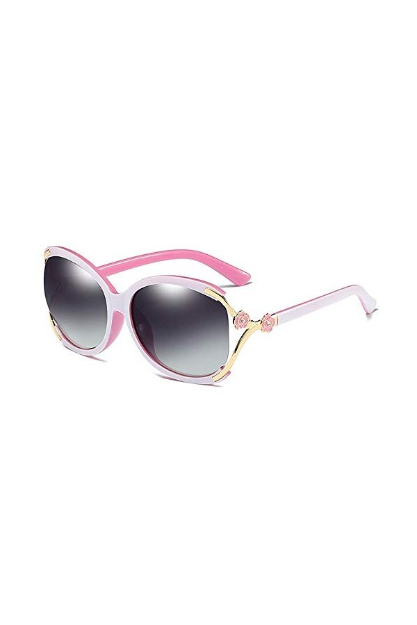 TYJA Lunettes De Soleil pour Femmes, Lunettes De Soleil Polarisées Drivingdedicated HD, Lunettes De Soleil À Protection UV