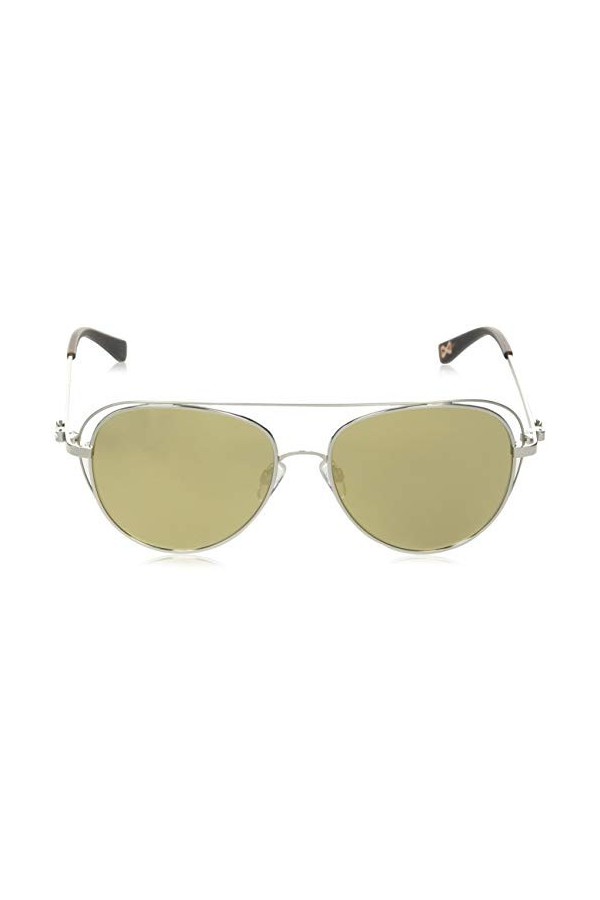 Ted Baker Runa Lunettes de Soleil, Argenté, 56/16-140 Femme
