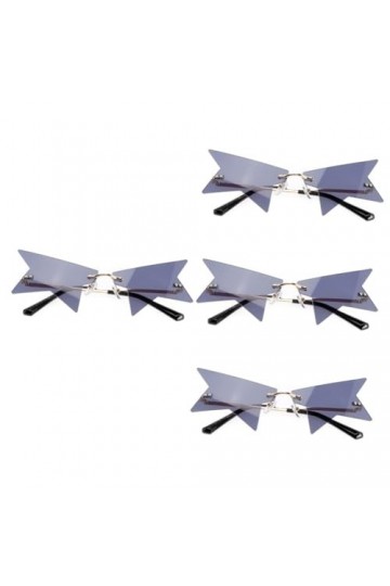 Gadpiparty 4 Pièces Des Lunettes De Soleil Cosplayer Lunettes De Mode Pour Femmes Lunettes à La Mode Lunettes De Soleil Coeur