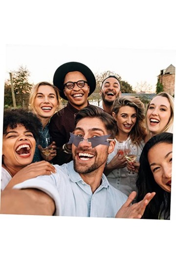 Gadpiparty 4 Pièces Des Lunettes De Soleil Cosplayer Lunettes De Mode Pour Femmes Lunettes à La Mode Lunettes De Soleil Coeur