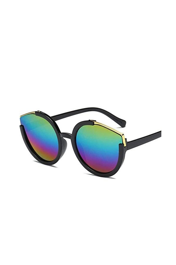 XINGYU Lunettes de Soleil Rondes Vintage Femmes Hommes Cadres féminins lentilles Miroir Lunettes de Soleil pour Femmes rétro