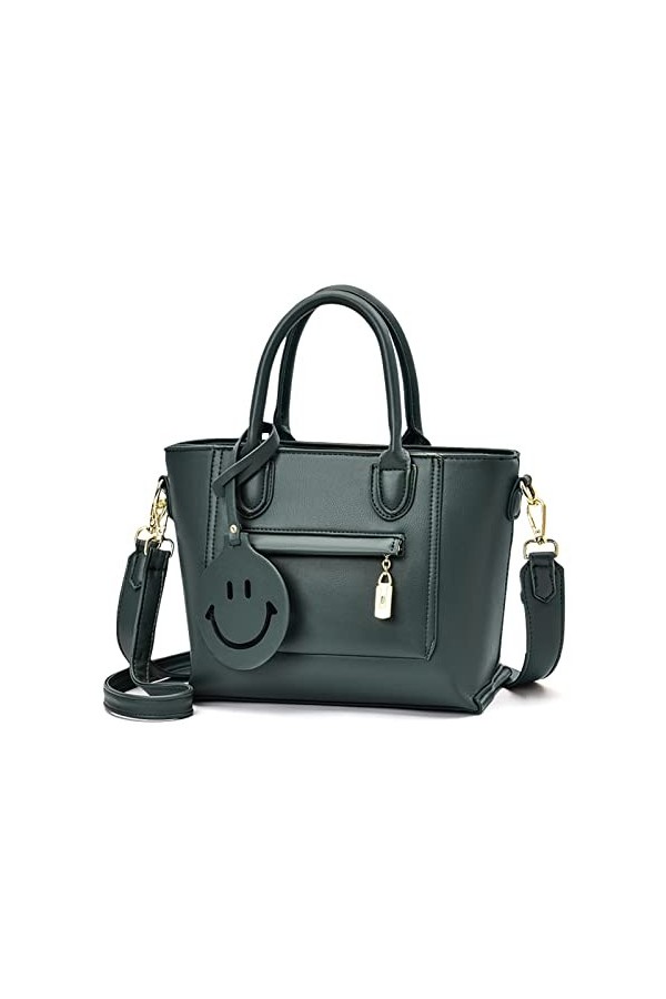 FANDARE Sac à Main Sacs Portés Épaule Étanche Sac à Bandouliere PU Cuir Sac Fourre Sacoche Sac Messager pour Voyage Travail A