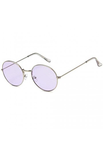 XINGYU Lunettes de Soleil Rondes de Couleur gelée Lunettes de Soleil océan Transparent Lunettes de Soleil rétro pour Hommes e