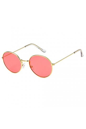 XINGYU Lunettes de Soleil Rondes de Couleur gelée Lunettes de Soleil océan Transparent Lunettes de Soleil rétro pour Hommes e