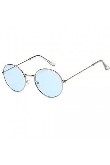 XINGYU Lunettes de Soleil Rondes de Couleur gelée Lunettes de Soleil océan Transparent Lunettes de Soleil rétro pour Hommes e