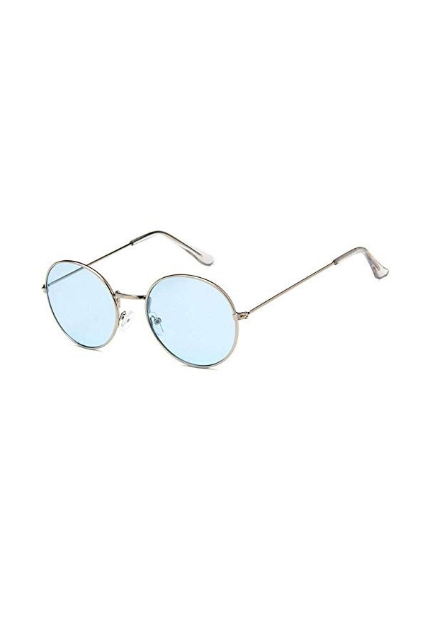 XINGYU Lunettes de Soleil Rondes de Couleur gelée Lunettes de Soleil océan Transparent Lunettes de Soleil rétro pour Hommes e