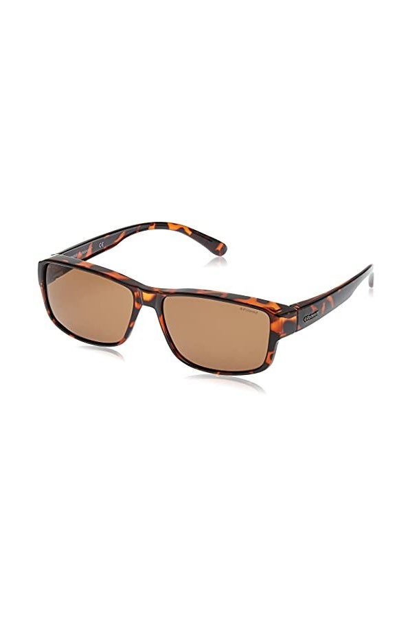 Polaroid Ancillaries P8406 Sunglasses, 0BM/IG Havana, 61 Unisex