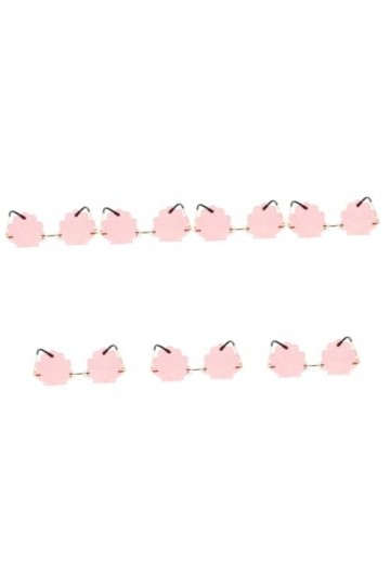 GALPADA 7 Pièces Lunettes De Soleil Coquille Lunettes De Protection Monture De Lunettes En Plastique Lunettes De Soleil Sans 