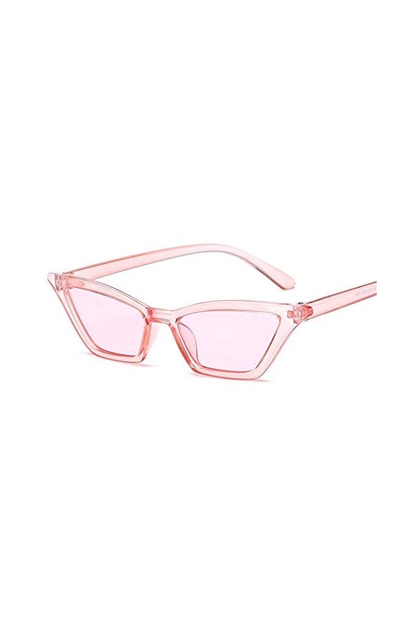 XINGYU Lunettes de Soleil Femmes rétro coloré Transparent coloré Oeil de Chat Lunettes de Soleil pour Femmes Uv400 Bleu