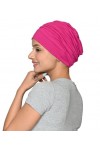 SAKUCHI Bonnet Snood Bonnet en bambouu pour Femme, Bleu Marine, Taille L