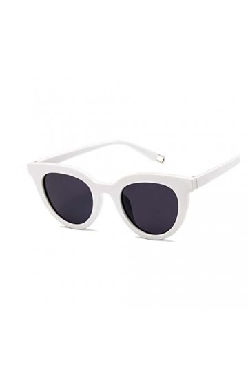 YINROM Lunettes de Soleil for Femmes Color : White Gray 