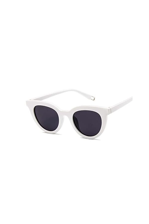 YINROM Lunettes de Soleil for Femmes Color : White Gray 