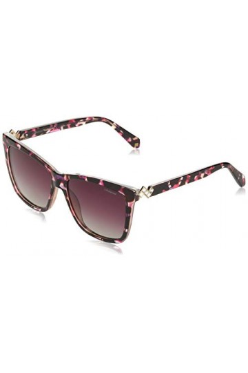 Polaroid PLD 4078/S/X Sunglasses, YDC/JR Burg Havana, 56 Womens