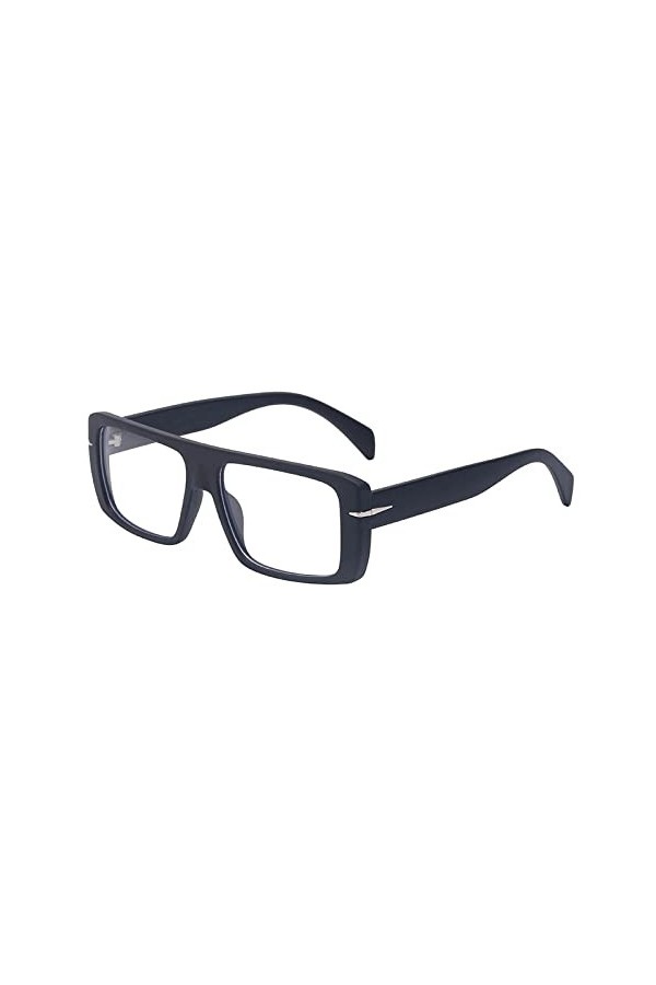 HCHES Lunettes de soleil rectangulaires pour hommes femmes lunettes de soleil carrées lunettes de soleil femme Uv400, C6 léop