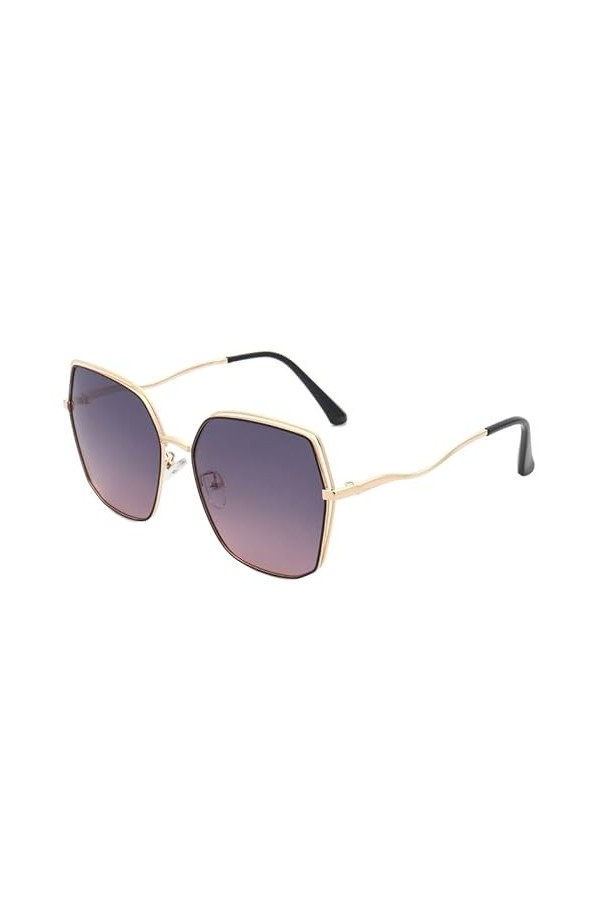 PSDGHE Lot de 2 paires de lunettes de soleil polarisées polarisées pour femme - Lunettes de soleil rétro - Lunettes de soleil