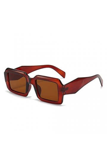 Générique Lunettes de soleil décoratives de vacances en plein air rectangulaires pour hommes et femmes