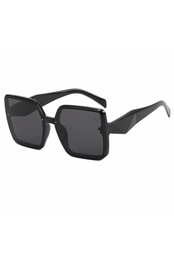 Lunettes de Soleil décoratives de fête de Bal détudiants en Plein air pour Hommes et Femmes à Grand Cadre carré