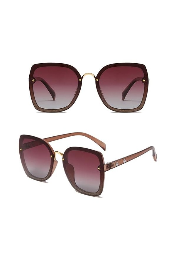 PSDGHE 2 paires de lunettes de soleil polarisées pour femme lunettes, tissu de lunettes, tournevis B 