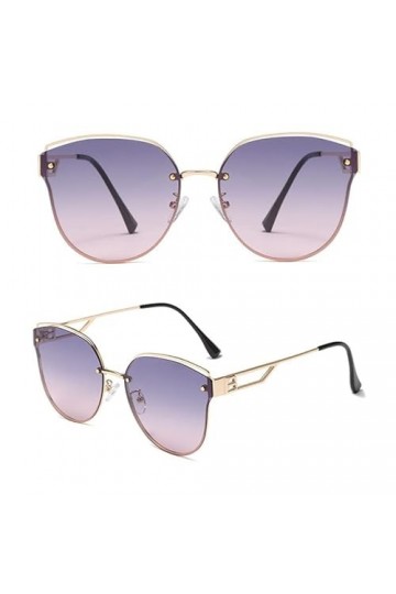 PSDGHE Lot de 2 paires de lunettes de soleil tendance pour femme - Style rétro - Avec lunettes, chiffon et tournevis