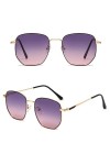 PSDGHE 2 paires de lunettes de soleil polarisées à monture carrée pour femme lunettes, chiffon de lunettes, tournevis A 