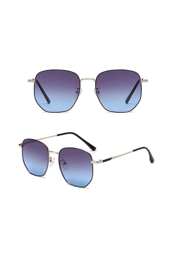 PSDGHE 2 paires de lunettes de soleil polarisées à monture carrée pour femme lunettes de vue, chiffon de lunettes, tournevis