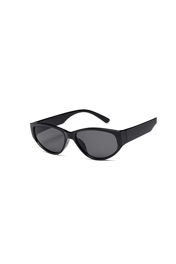 YINROM Lunettes de Soleil œil de Chat for Femme rétro Color : BlackGray 