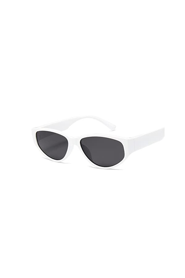 YINROM Lunettes de Soleil œil de Chat for Femme rétro Color : BlackGray 