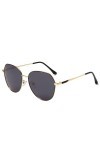 Lunettes de soleil polarisées tendance pour homme et femme, rétro-toad, lunettes de soleil tendance, 2 paires de lunettes de 