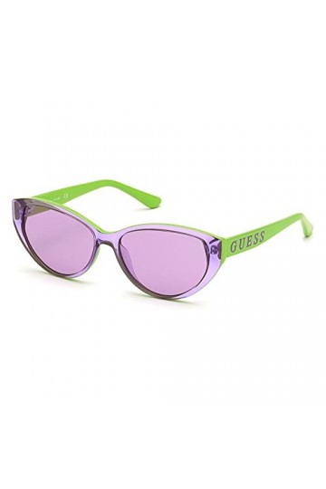 GUESS Femme 0 Lunettes de Soleil, Shiny Violet, 57