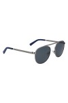 Nautica N Laser Logo Sunglasses, 030 Matte Gunmetal, 54 Unisex