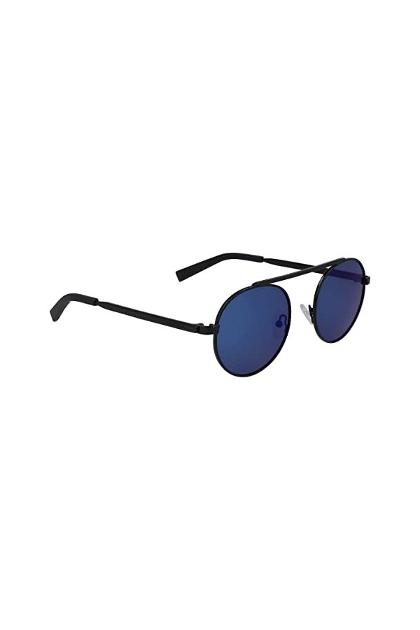Nautica N Laser Logo Sunglasses, 030 Matte Gunmetal, 54 Unisex