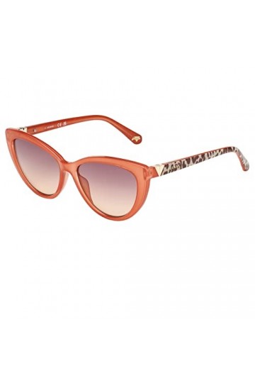 GUESS Femme Lunettes de Soleil, Rose/Violet dégradé, 56 mm