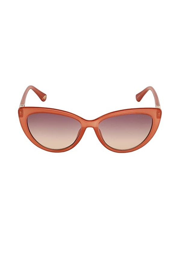GUESS Femme Lunettes de Soleil, Rose/Violet dégradé, 56 mm