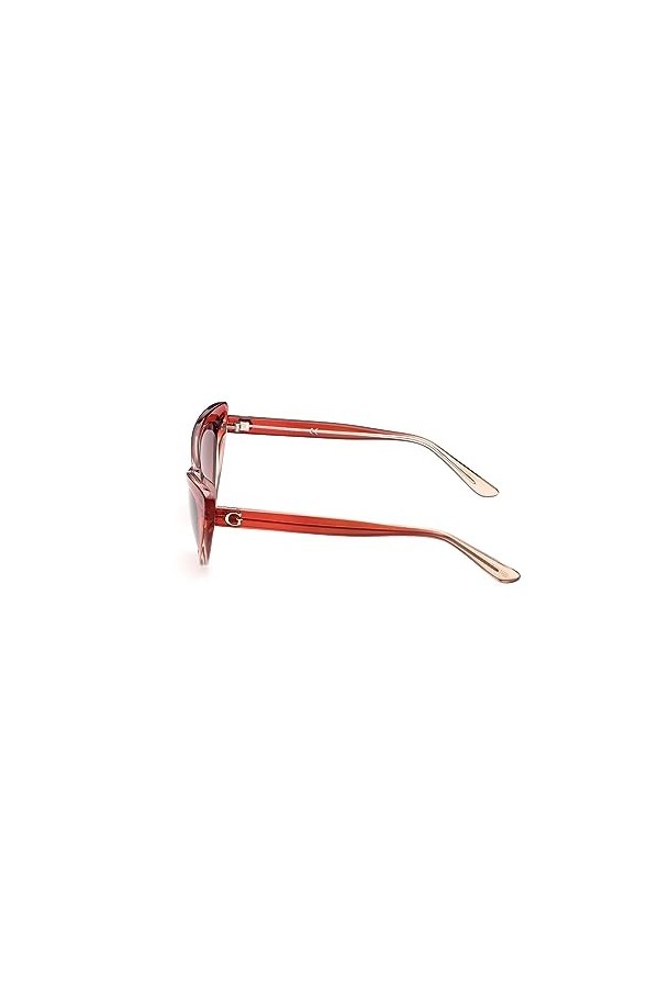 GUESS Lunettes de soleil pour femme GU7830-5571T, rouge, 55/15/140
