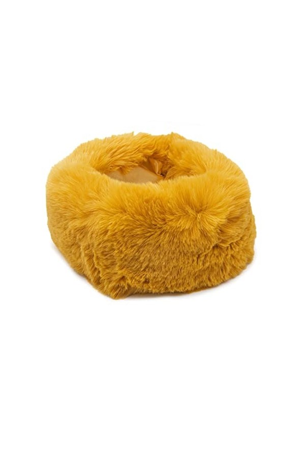 Colours & Beauty écharpe à Col Fausse Fourrure Rouge Bordeaux | Châle Fausse Fourrure | Châle Fourrure Chaude Femmes | écharp