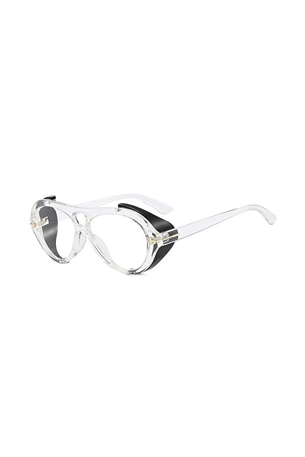 Lunettes Pour Femmes Punk Lunettes De Soleil Femmes Vintage Épais Lunettes De Soleil Hommes Rétro Rond Dégradé Lunettes Femme