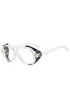 Lunettes Pour Femmes Punk Lunettes De Soleil Femmes Vintage Épais Lunettes De Soleil Hommes Rétro Rond Dégradé Lunettes Femme