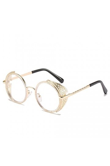 Vintage Steampunk Lunettes De Soleil Femmes Lunettes De Soleil Rondes Hommes En Métal Sculpté Lunettes De Soleil Oculos De So