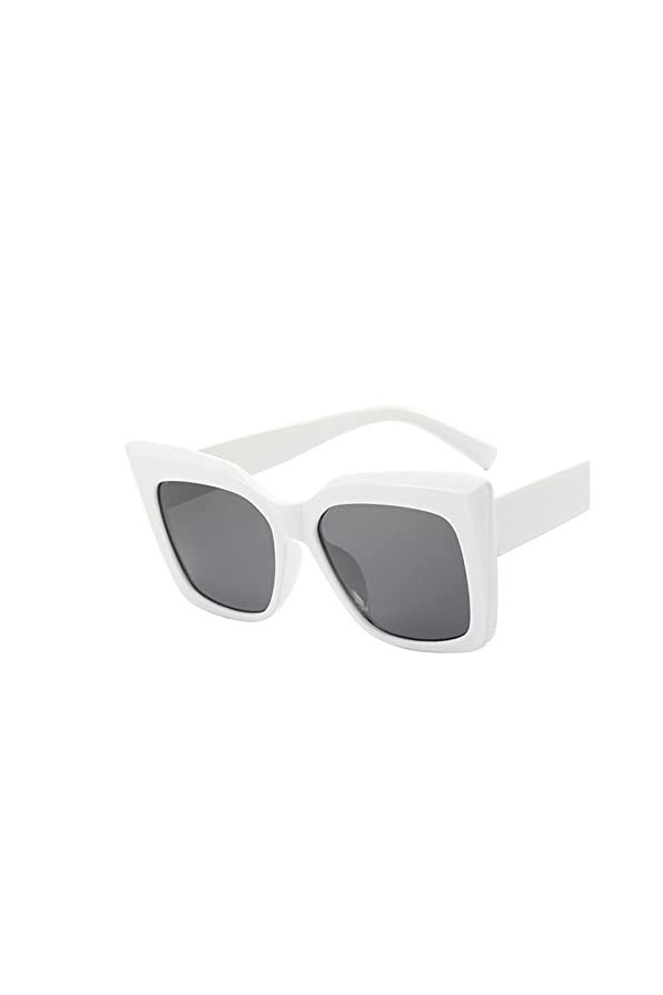 Super grandes lunettes de soleil œil de chat lunettes de soleil for femmes tendance lunettes de soleil à changement progressi