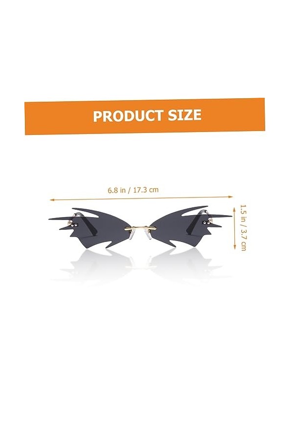 ABOOFAN 5 Pièces Lunettes De Soleil Nuances Lunettes Lunettes De Mode Pour Hommes Hommes Lunettes De Soleil Lunettes De Fête 
