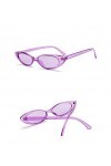 hmjsmj Lunettes de soleil transparentes papillon violet pour les femmes shopping voyage lunettes de soleil photo-portant