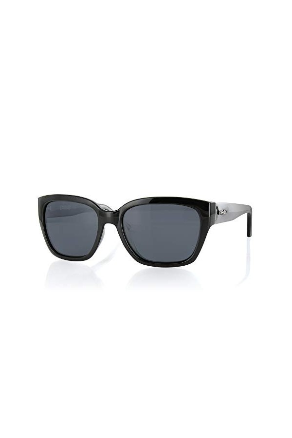 Carve Scarlett Lunettes de Soleil Mixte Adulte, Black Polarized
