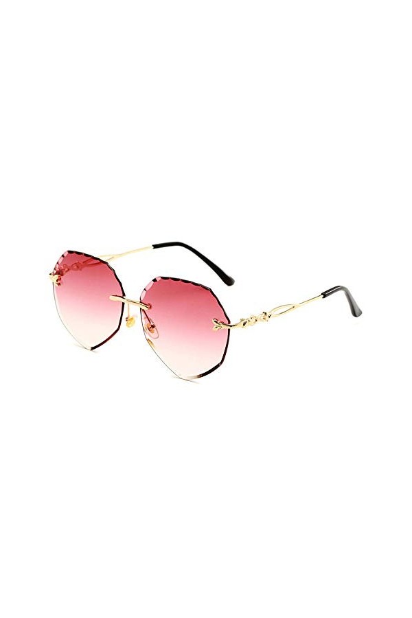 KUANDAR GLA Lunettes de Soleil pour Femmes et Hommes, Uv400, Polarisée, Cadre Métallique, Légères Et Incassables, Anti-Reflet
