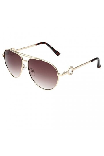 Guess Mixte Modèle : Gf0364 5932f Lunettes de Soleil, Multicolore, Taille Unique