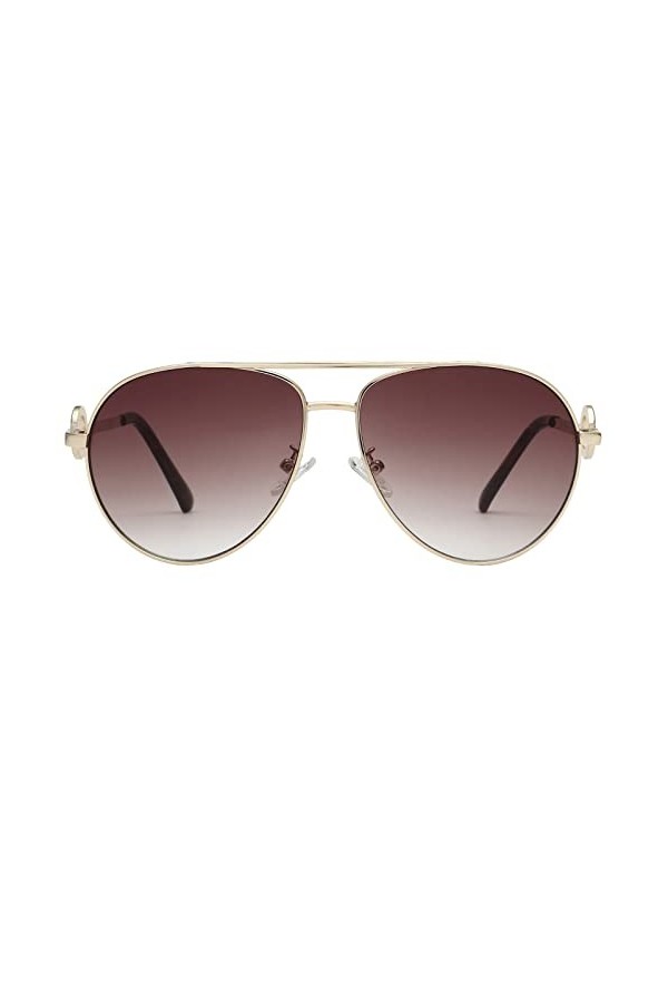 Guess Mixte Modèle : Gf0364 5932f Lunettes de Soleil, Multicolore, Taille Unique